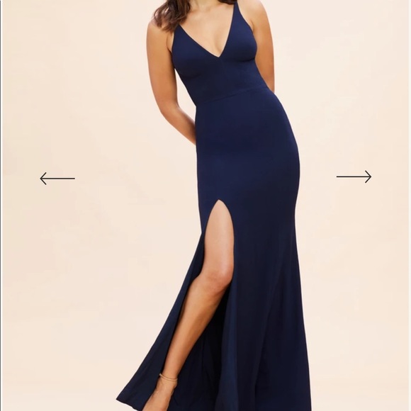 1..Dress The Population Iris Gown - Picture 7 of 13